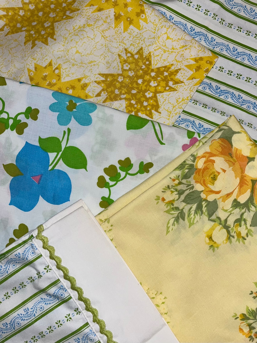 Vintage Pillowcases Etsy