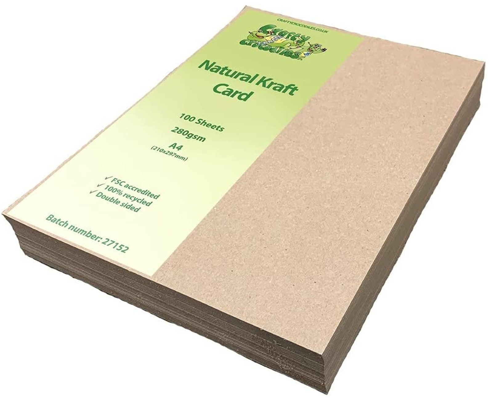 A4 Recycled Thick Brown Kraft Card Double Sided 280gsm - Etsy