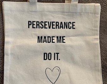 Motiverende Tote Bag