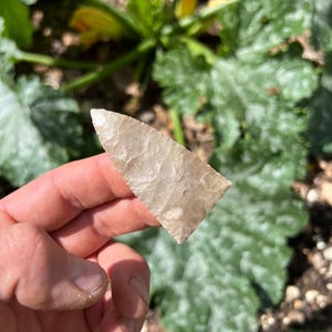 Edwards Chert Triangle arrowhead