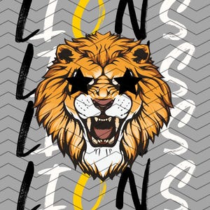 Lions  mascot PNG  school spirit pride