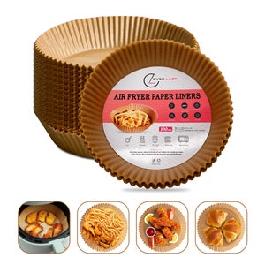 Square 6.3inch 8inch Air Fryer Parchment Paper Liner - China 8