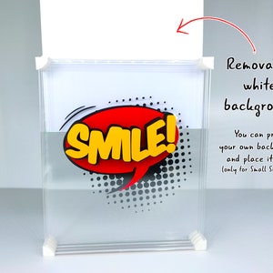 3D Retro Pop Art Sign, Unique Freestanding Desk Modern Pop Art Decor ...