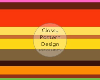 Vivid Multicolor Stripes Seamless Pattern, Clothes Bedding, Crafts Fabric and Paper Print (Digital Download)