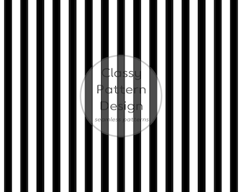Black White Stripes Seamless Pattern, Width 1cm, Special Offer, Timeless Useful, Crafts Fabric and Paper Print (Digital Download)