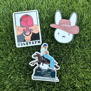 Bad Bunny nadie sabe lo que va a pasar mañana Sticker|| Bad Bunny|| Bad Bunny gift idea|| Bad Bunny fan