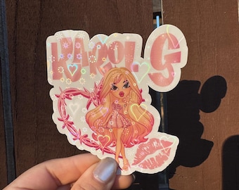 Pegatina de vinilo Bichota de Karol G, pegatina de muñeca Karol G, idea de regalo, fan de Karol G, pegatina de Bichota