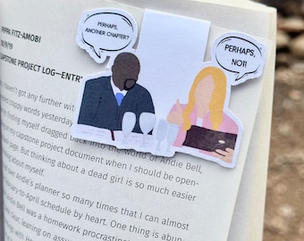 White chicks magnetic bookmark| Perhaps another chapter | humor bookmark| funny bookmarks