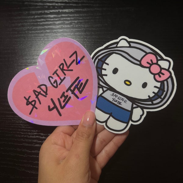 Sad Girlz 4 Life Sticker|| Junior H Sticker|| Sad Boyz 4 Life|| Junior H gift ideas