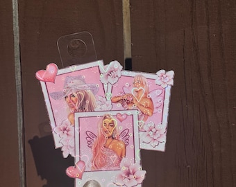 Pegatina de vinilo Bichota de Karol G, pegatina de corazón de Karol G, idea de regalo, fan de Karol G, pegatina de Bichota