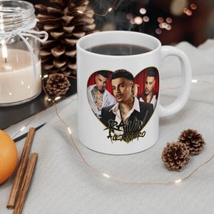 Rauw Alejandro Mug 11oz, Rauw fan, Rauw Alejandro merch mug Cosa Nuestra