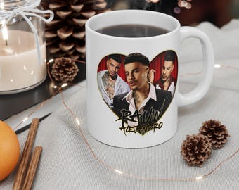 Rauw Alejandro Mug 11oz, Rauw fan, Rauw Alejandro merch mug Cosa Nuestra