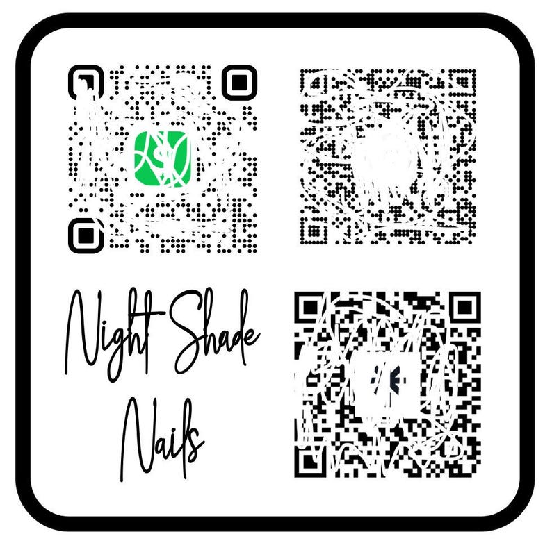 Soft Shade Qr Code Custom QR Code Sticker for Businesses - Etsy