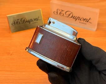 Antique 1941 Ronson Senator Desk Lighter: Working Petrol Lighter, England