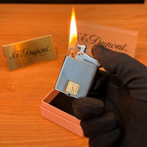 Vintage Colibri Watch Lighter: 1960s Swiss Made Luxury