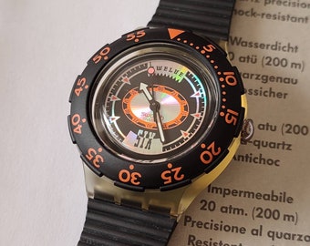 swatch diving watch