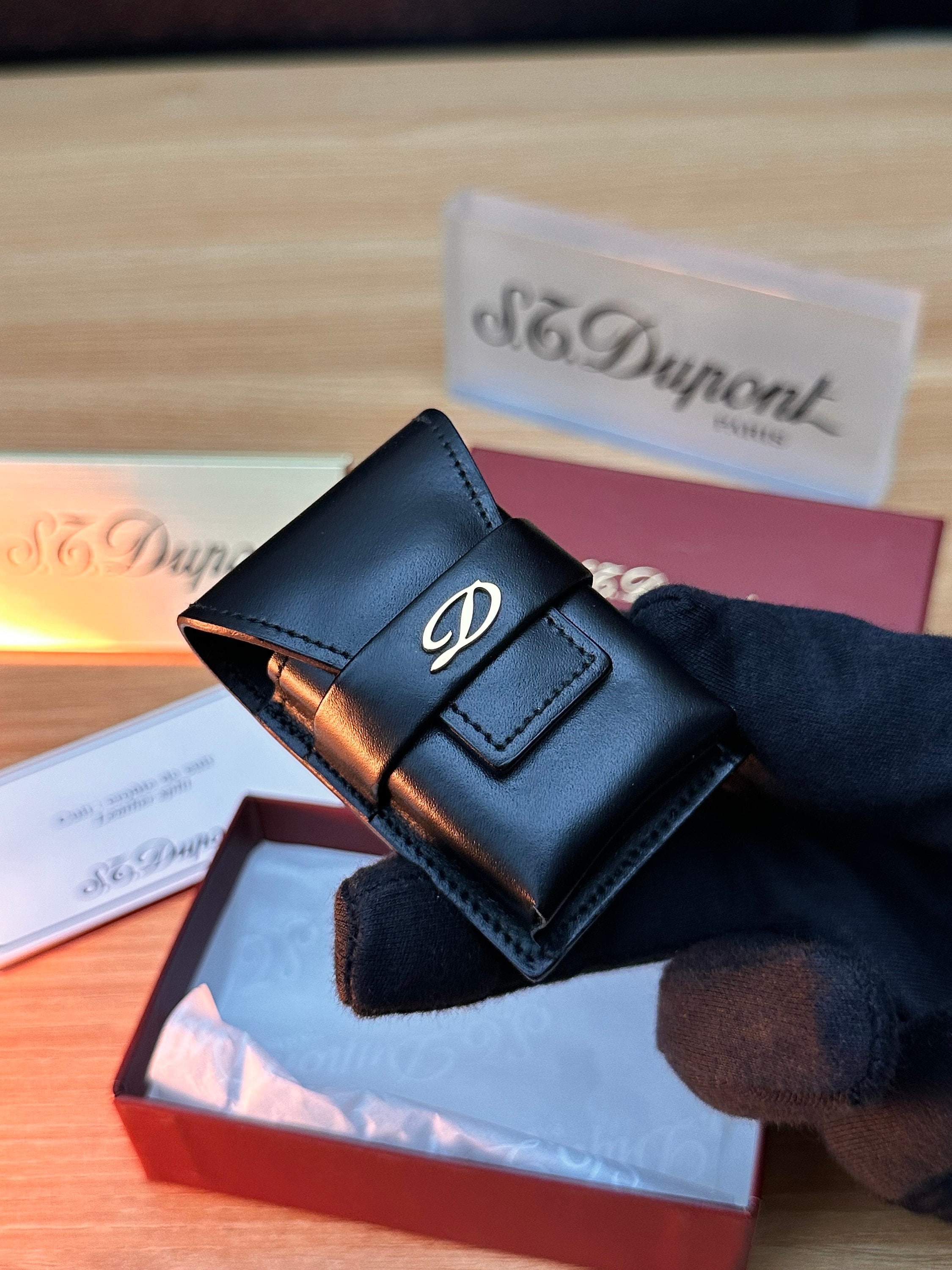 S.T. Dupont ブラック サングラス ケース付き Amazon.co.jp: [デグナー] レザーサングラスケース/LEATHER