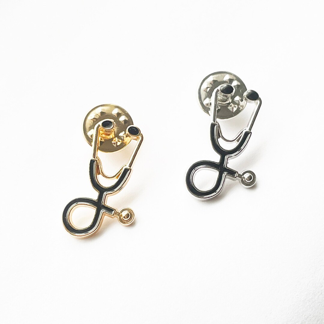 Doctor Nurse Pin NHS Enamel Pin Keyworker Pin Stethoscope Enamel Pin