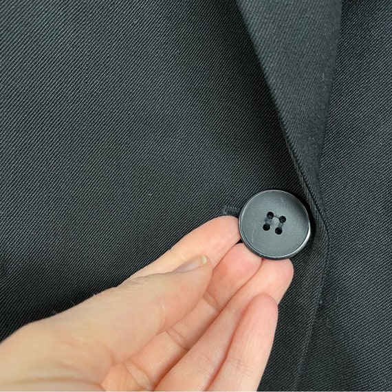 Christian Dior Black Classic Two Button Blazer 10… - image 4