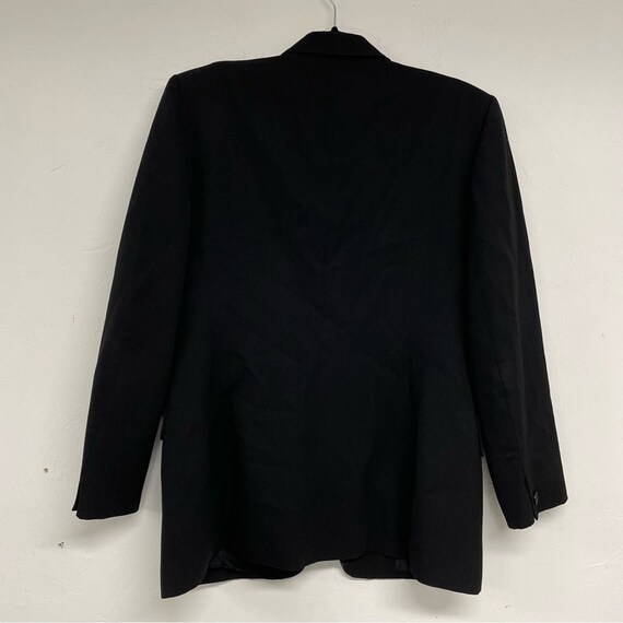 Christian Dior Black Classic Two Button Blazer 10… - image 9