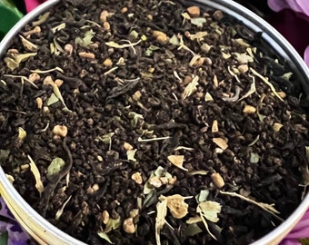 Organic All in one 3 oz  Masala Chai Black loose Tea Blend .