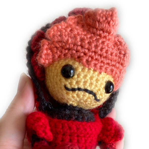 Mass Effect Urdnot Wrex Amigurumi Pattern