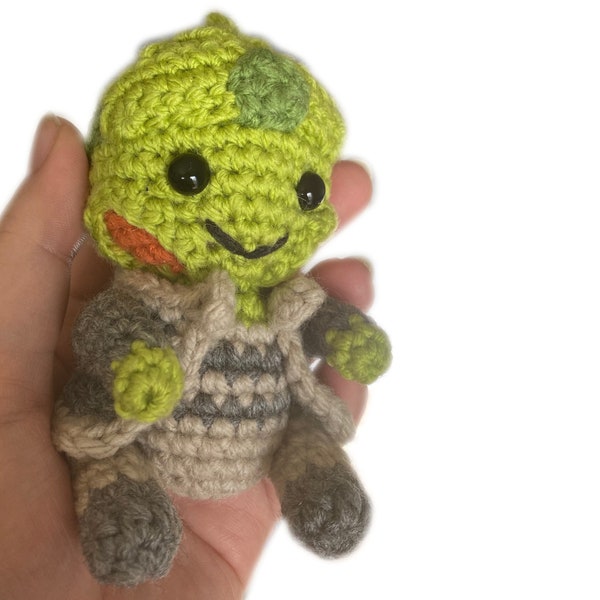 Mass Effect Thane Krios Amigurumi Crochet Doll Pattern