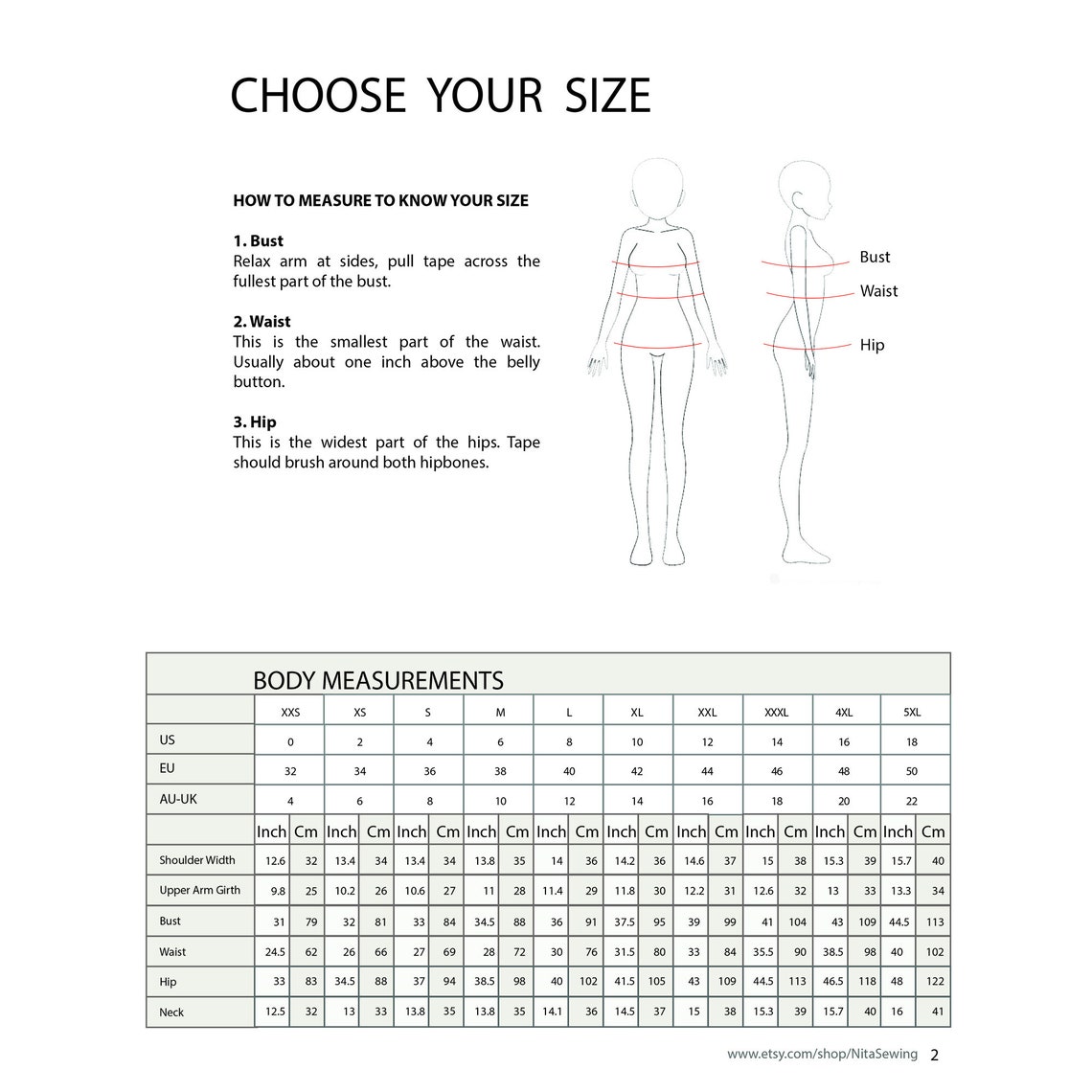 Beginner PDF Women's Loose Linen Top Sewing Pattern Etsy UK