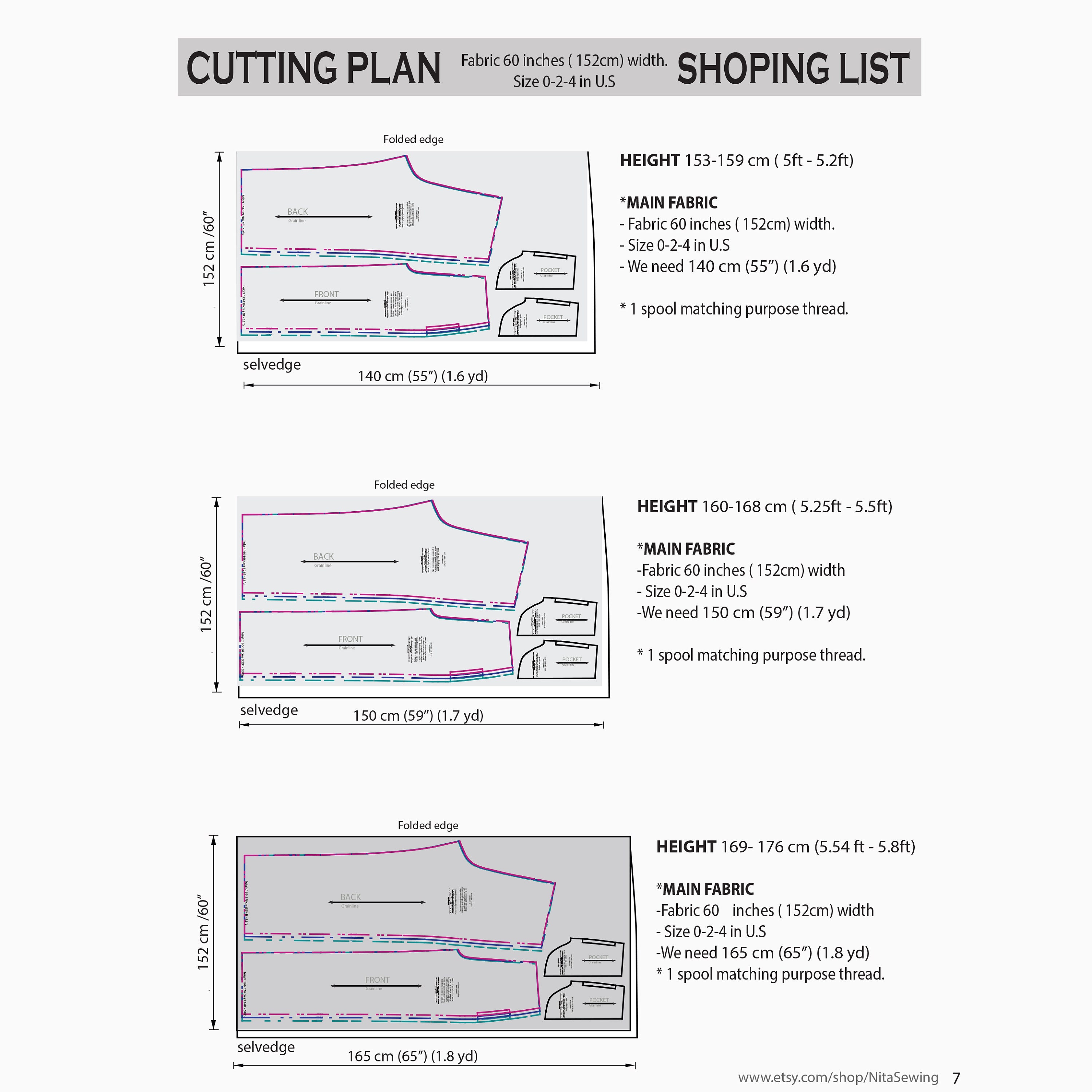 Beginner PDF Wide Leg Pants Sewing Pattern, Instant Download U.S Size  0,2,4,6,8,10,12,14,16,18 A0,A4, U.S -  Canada