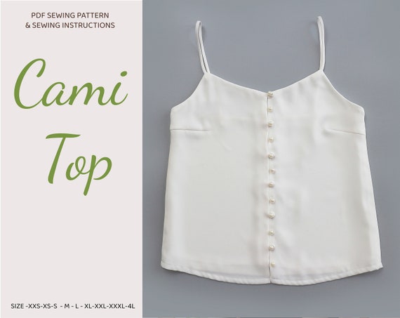 Silk Cami PDF Sewing Pattern - Sew Over It