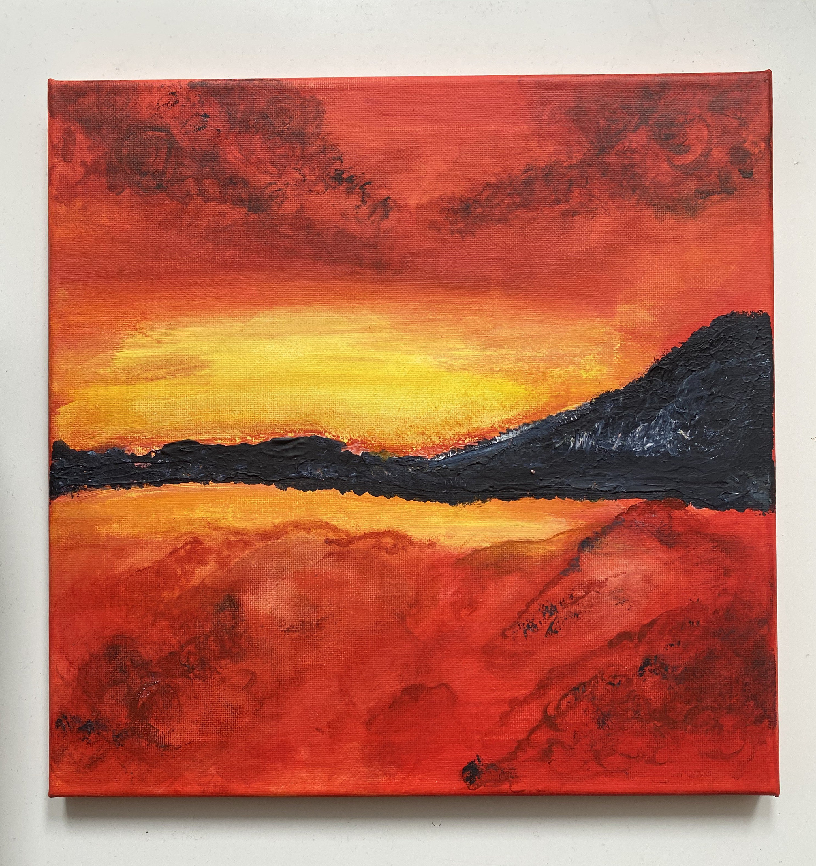 Original artwork acrylic painting Etsy