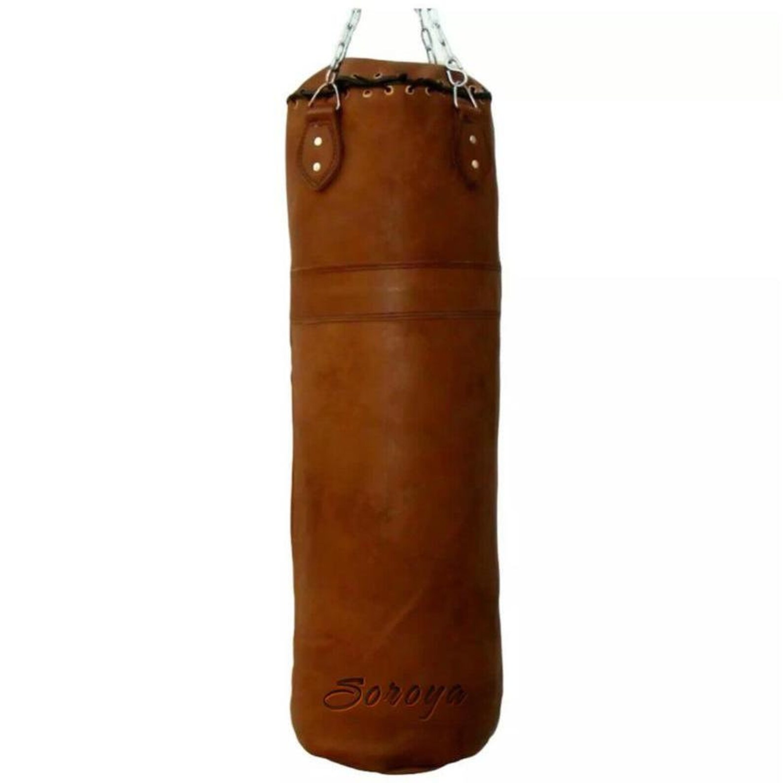 Vintage Light Brown Punching Bag Made from 100 Natural Etsy