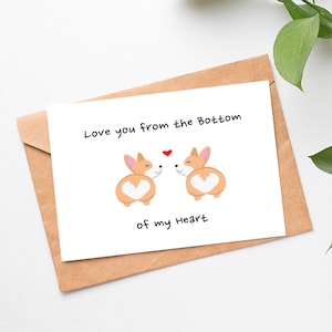 Tarjeta imprimible Te quiero desde el fondo de mi corazón, Tarjeta de feliz aniversario, Tarjeta de feliz mes, Tarjeta Te quiero