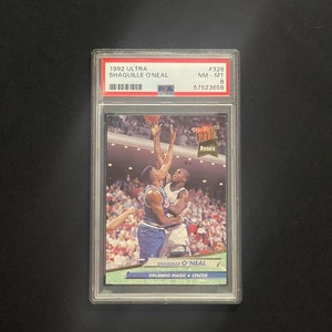 1992-93 Fleer Ultra - Shaquille O'Neal Rookie Card - #328 - Nieuwstaat/NM - PSA 8 - Lakers / Magic Vintage Classic! - Investeringsjuweeltje !!