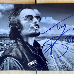 Kim Coates as “Tig Trager” in “Sons of Anarchy” genuine hand signed 8x10 Authentic Autographed Photo - Redwood Gem!