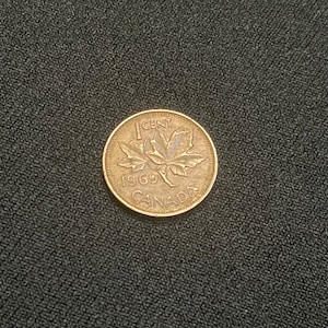 1969 Canada 1 Cent Penny  - DDO - Double Die Obverse - See Photos - Amazing Lovely Vintage Gem!