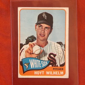 Hoyt Wilhelm - 1965 Topps - # 276 - Nieuwstaat - Scherpe staat / afbreekbaar - Zie foto's - Chicago White Sox Legend - Vintage investeringsjuweeltje!