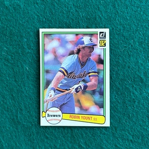 1982 Donruss - Robin Yount - Card No 510 - Mint/High Grade - MLB Hall of Fame - Milwaukee Brewers Legend! - Gioiello vintage assoluto!!