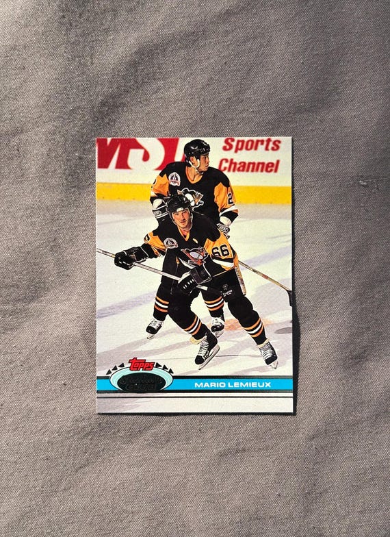 1991 Stadium Club Hockey - Mario Lemieux - Card # 174 - Mint/pristine  Condition - Pittsburg Penguins Legend & Hofer - Classic Vintage Gem!! - Etsy