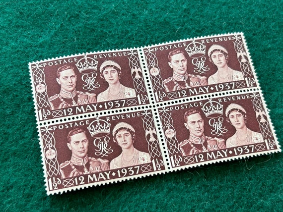 1937 年 5 月 12 日 1 1/2 国王、ジョージ 6 世、エリザベス女王戴冠式