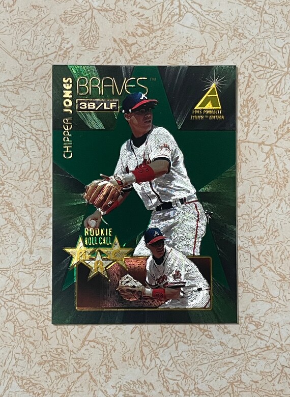 rare chipper jones baseball cards Amazon.com: Chipper Jones baseball card (Atlanta Braves) 1994 Upper Deck  #185 Rookie Season : Collectibles & Fine Art