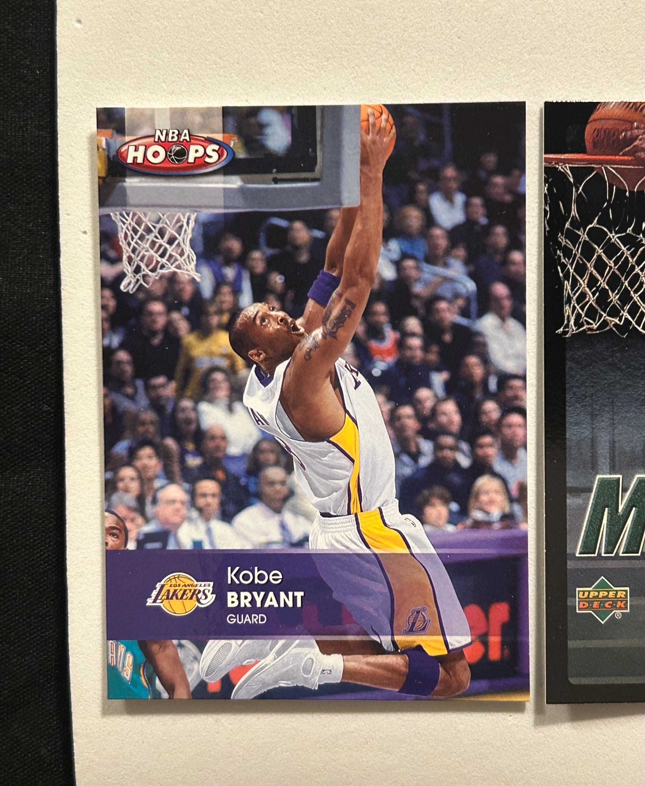 Kobe Bryant Basketball 2 Card Lot - 2005-06 NBA Hoops Card # 57