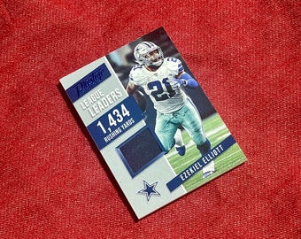 Ezekiel Elliot 2019 Panini Prestige Football League Leaders