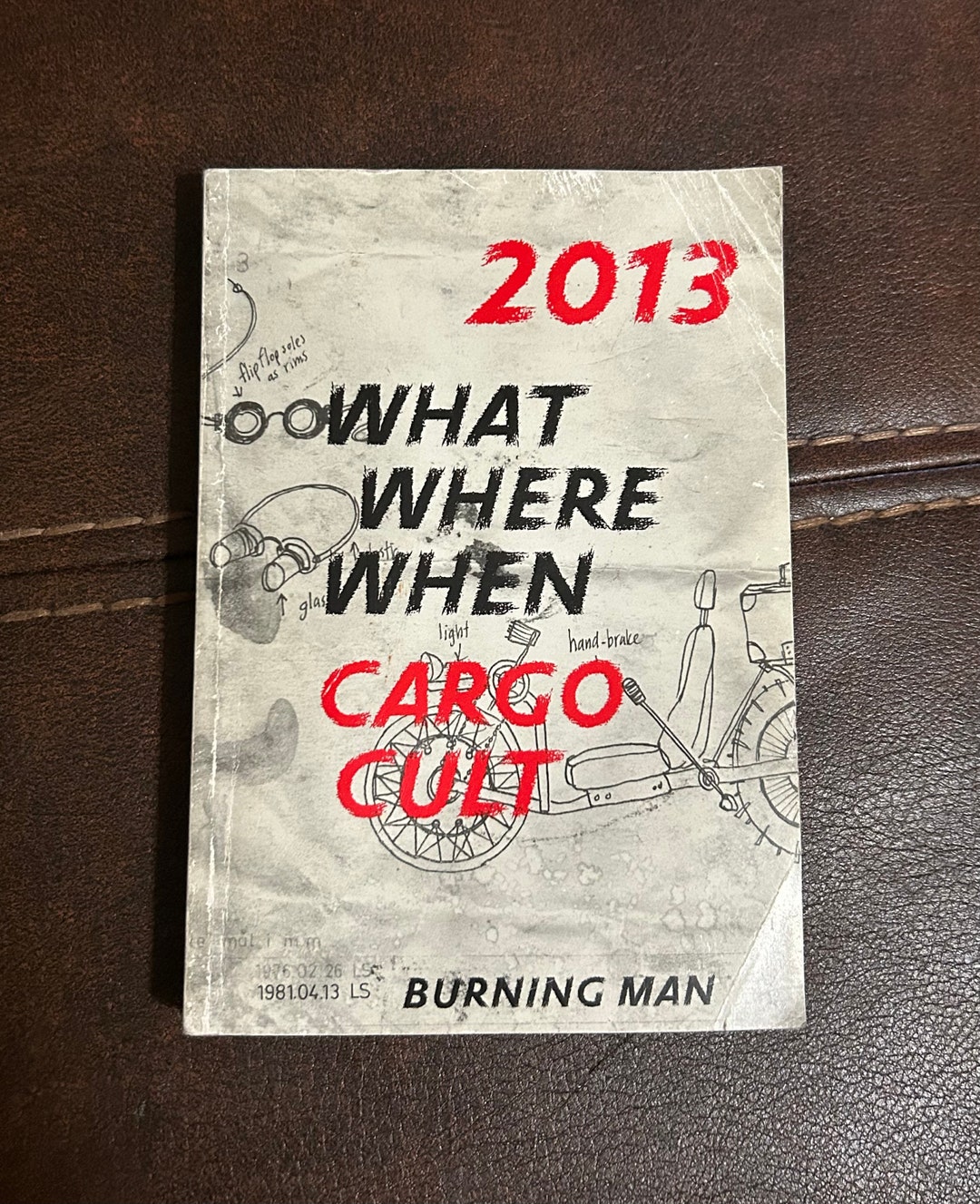 2013 Burning Man Map Events and Schedule Guide Booklet what Where When ...