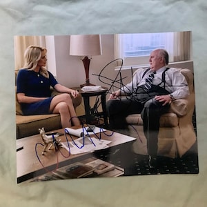 John Lithgow & Charlize Theron - Authentic Autographed 8x10 Genuine Hand Signed Photo w/ COA