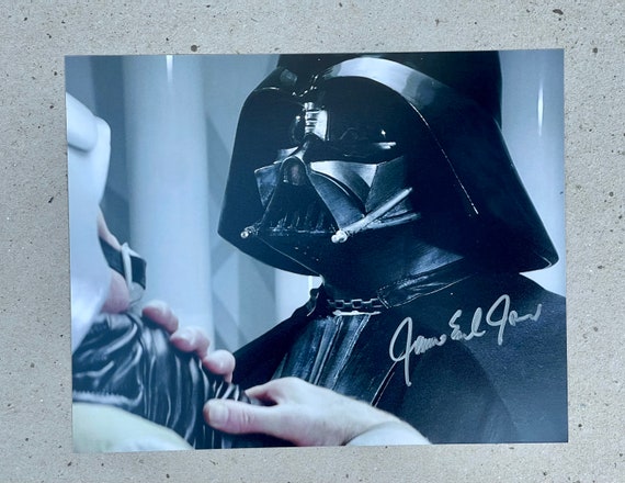 James Earl Jones as Darth Vader - Star Wars - Genuine Hand Signed