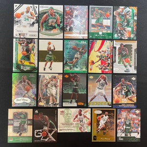 Paul Pierce Lote de 20 Cartas - Condição de Mint - Gemas! - 1999-2007 - Veja Fotos - Gemas Vintage! Lenda do Boston Celtics