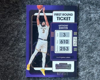 Anthony davis autographed I all reall all cards - Etsy 日本