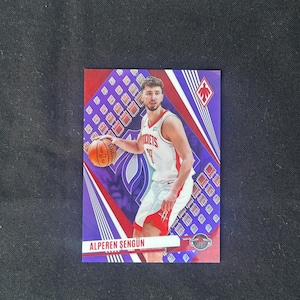 2023-2024 Panini Phoenix Basketball - Alperen Sengun - 2e jaarkaart nr. 182 - SN #'d 66/150 - Houston Rockets - SP-juweeltje nieuw!