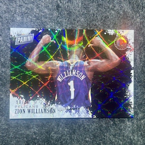 Panini Black Friday Basketball 2019 - Zion Williamson - Carta Rookie - Nessuna ZW - #’d 90/99 - Perfetta - Stella dei New Orleans Pelicans - Gemma rara e straordinaria!!